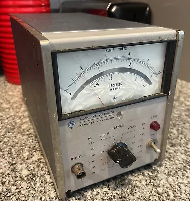 Buy HP 3400A RMS Voltmeter NEW A6 Chopper Board - Working • 50$