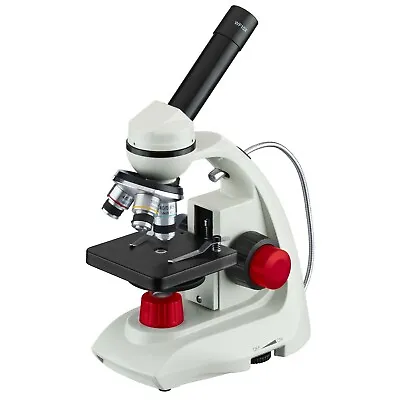 Buy AmScope 40X-1000X Portable Compound Microscope Dual Top/Bottom LED W Metal Frame • 60.79$
