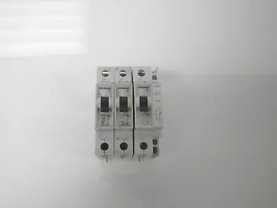 Buy 5SX2 C6 Siemens Circuit Breaker 1 Pole 230/400V *Lot Of 3pcs* (Used And Tested) • 13.20$