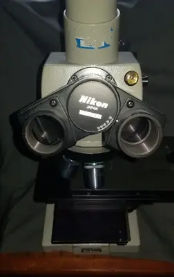 Buy Nikon OPTIPHOT Microscope Trifocular • 299.99$