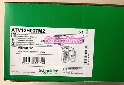 Buy New In Box Schneider ATV12H037M2 Servo Driver 0.5 HP, 230VAC (1Pcs) • 183.29$