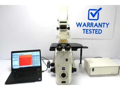 Buy Zeiss Axiovert 200m Inverted Fluorescence Phase Contrast Microscope (NewFilters) • 11,995$