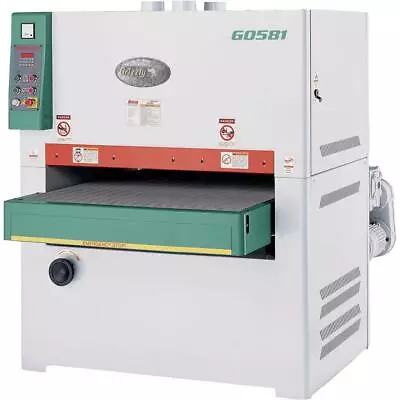 Buy Grizzly G0581 43  25 HP 3-Phase Double Drum Wide-Belt Sander • 28,390$