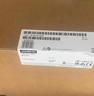 Buy New In Box 1PCS Siemens HMI 6AV2 124-0GC01-0AX0 6AV2124-0GC01-0AX0 PLC Module • 539$