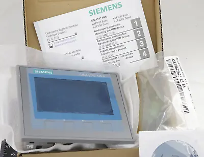 Buy Siemens Basic Panel KTP400 6AV2-123-2DB03-0AX0 Simatic HMI Interface - NEW Open • 249.95$