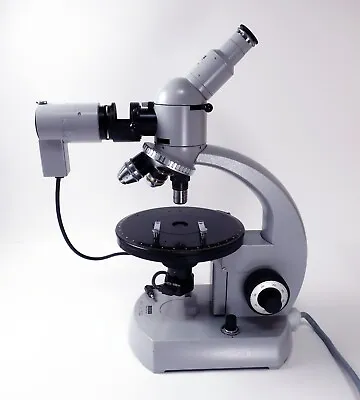Buy Zeiss Std 14 Microscope Geology W/3 POL Objectives & Pol Vertical Illuminator • 399.99$