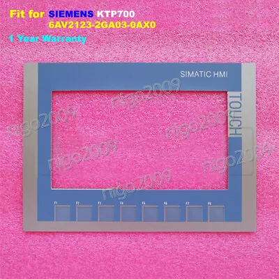 Buy For SIEMENS SIMATIC HMI KTP700 BASIC PANEL 6AV2123-2GA03-0AX0 Membrane Keypad • 29.99$