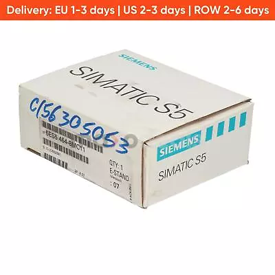 Buy Siemens 6ES5464-8MC11 Simatic S5 Analog Input New NFP Sealed • 146.81$