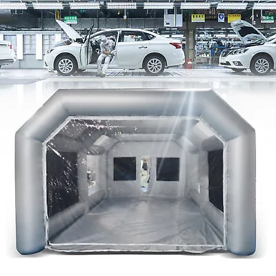 Buy Inflatable Spray Booth Car Paint Tent W/Filter System Automotive Spray Tent • 707.75$