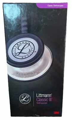 Buy 3M Littmann Classic III Stethoscope - Black • 80$
