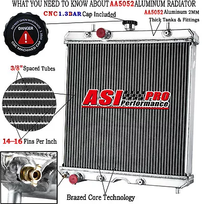 Buy ASI 3 Row Aluminum Radiator For Kubota M5040 M6060 M7040 M7060 M5140 3C00117100 • 229$