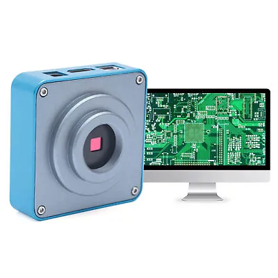 Buy HD 1080p HDMI Industrial Digital Video Microscope Camera C Mount USB Blue New  • 76.95$