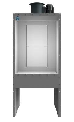 Buy New - 3'  Wide Bench Spray Booth - 1 Hp - 1 Phase - Made In USA • 2,675$