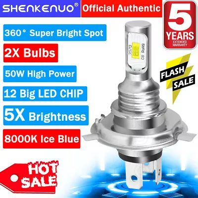 Buy 2 8000K LED Bulbs For Kubota M110, M126, M135, M4D, M4N, M5040 M5140 M5640 M5660 • 18.19$