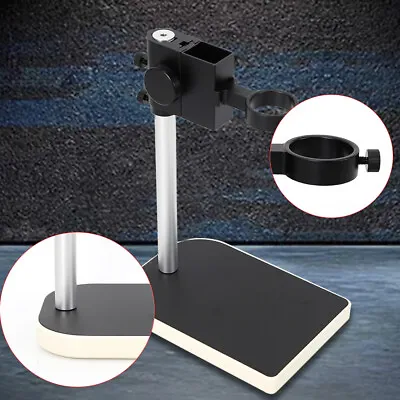 Buy Microscope Video Camera Large Stereo Arm Table Stand Lab Industry 42mm Ring New • 32.90$