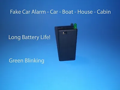 Buy Fake Alarm Led Light- Green Blinking Aa Car Boat House Cabin Long Battery Life • 19.95$