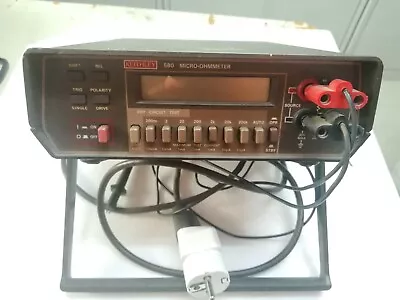 Buy 1Pcs Only Used Good Keithley 580 Micro Ohmmeter By DHL Or FedEx #P1037E YL YH • 1,150$