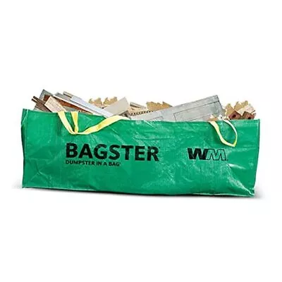 Buy BAGSTER 3CUYD In A Bag Holds Up To 3,300 Lb, Green Dumpster • 46.38$