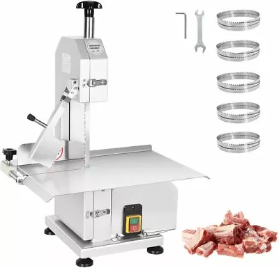 Buy Countertop Electric Bone Saw Machine 750W Commercial Frozen Meat Cutting Machine • 459.99$