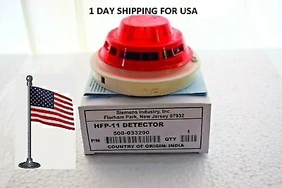 Buy 2 X Original Siemens Hfp-11 Fire Alarm Smoke Heat Detector From Usa • 110$