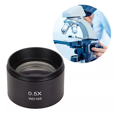 Buy Stereo Microscope Objective Lens 0.5X Zoom HD Auxiliary Objective Lens Spare YEK • 14.57$