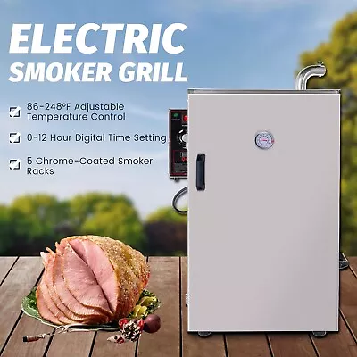 Buy Hakka Outdoor Digital Electric Barbecue Smoker 5 Layers  BBQ Meat Smoker Grill • 629.99$