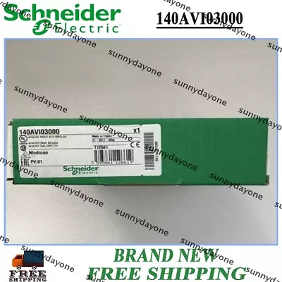 Buy NEW Schneider 140AVI03000 Module IN BOX 1 PC Schneider Electric 140AVI03000 • 651$