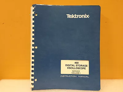 Buy Tektronix 070-3515-00 468 Digital Storage Oscilloscope Service Volume 1 • 42.49$