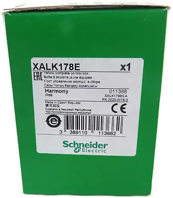 Buy SCHNEIDER ELECTRIC XALK178E Control Box New • 22.44$
