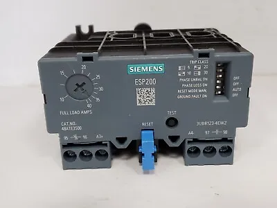 Buy Siemens 3ub8123-4ew2 Overload Relay 10-40a 3 Phase Esp200 Nnb • 199.96$