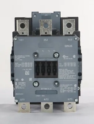 Buy New 3RT1064-6AF36 Siemens 3-Pole Sirus IEC Contactor • 495$