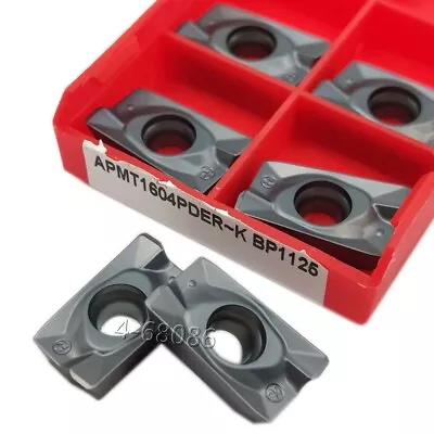 Buy APMT1604PDER K 90° Carbide Inserts Milling Insert For 400R Face End Mill Cutter • 16.50$