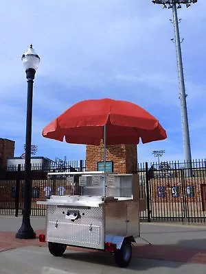 Buy Mobile Hot Dog Cart Trailer Concession Food Vending Stand Kiosk Vendor Hotdog • 3,099$
