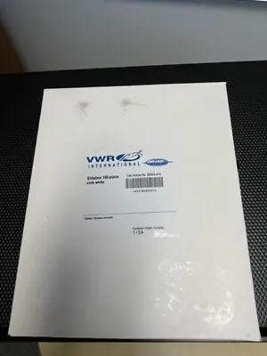 Buy VWR® Microscope Slide Boxes For 100 Slides • 25$