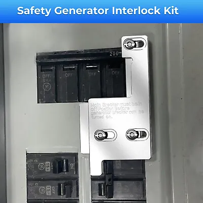 Buy Generator Interlock Kit  For GE Siemens ITE Murry 150 Or 200 Amp Main Panel • 40.99$