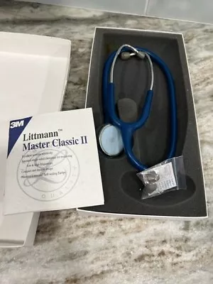 Buy 3M Littmann Master Class II Stethoscope Blue • 60$