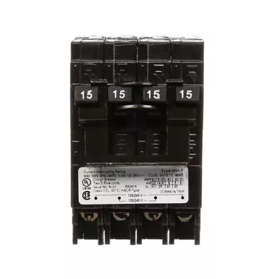 Buy Murray Siemens  Mp215215ct2 Quad Circuit Breaker 15 Amp Type Mh-t New • 49.95$
