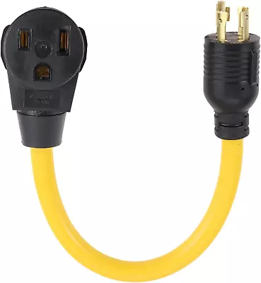 Buy NEMA L14-30P To 6-50R Generator Power Cord Welder Adapter, 1.5FT 4 Prong To 3 To • 23.18$