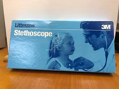 Buy Littmann 2100 Stethoscope, New Old Stock, In Box W/Paperwork Vintage 1981 • 25$