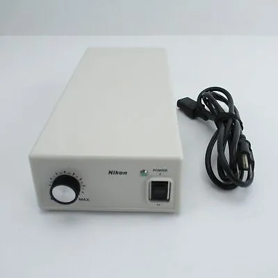 Buy NIKON TI-PS100W/A 12V 100W POWER SUPPLY FOR ECLIPSE Ti INVERTED MICROSCOPE • 449.95$