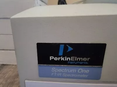 Buy Perkin Elmer Spectrum One Spectrometer FT-IR With Univeral ATRsampling Accessory • 5,495$