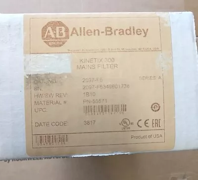 Buy Allen-Bradley 2097-F5 KINETIX 300 MAINS FILTER • 100$