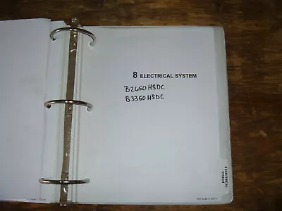 Buy Kubota B2650 HSDC B3350 HSDC Compact Tractor Electrical Wiring Diagram Manual • 97.71$