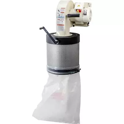 Buy Grizzly G0785 1 HP Wall-Mount Dust Collector With Canister Filter • 496.95$