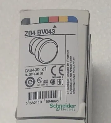 Buy SCHNEIDER ELECTRIC Pilot Light Head: Metal, Red, Round, LED, Smooth • 3$