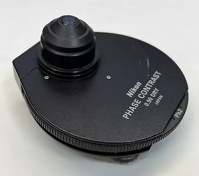 Buy Nikon Eclipse Phase Contrast 0.90 DRY Microscope Condenser PH1/PH2/PH3 Darkfield • 299$