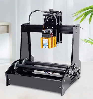 Buy 15W Cylindrical Laser Engraving Machine Desktop Metal Engraver Printing Portable • 248.90$