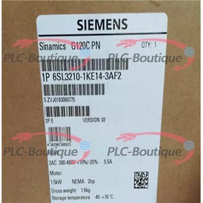 Buy 1PC NEW Siemens SINAMICS 6SL3210-1KE14-3AF2 Free Shipping • 411.21$