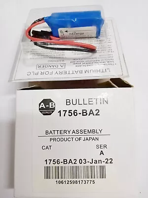 Buy 1 PCS New AB 1756-BA2 3V Battery For Allen Bradley PLC 1756-BA2 Battery Assembly • 23.77$