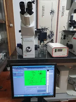 Buy LEICA DM IRB MICROSCOPE(with 4 Objectives) &Computer[#A111] • 8,990$